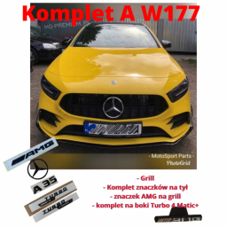 Zestaw Grill Panamericana + znaczki A klasa W177