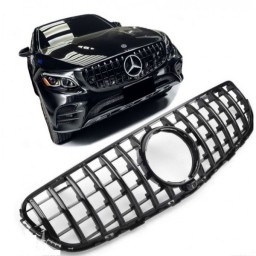 Grille Black Mercedes X253 GLC PANAMERICANA LOOK z kamerą 360 Przed Lift