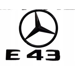 Emblematy tył E 43 klasa W213 sedan E43 v2