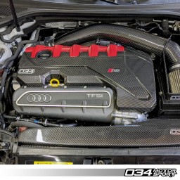 2.5L TFSI Audi RS3 8V i TTRS 8S Osłona silnika z włókna węglowego