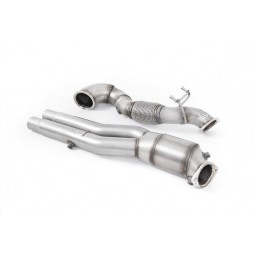 Milltek Sport Audi RS Q3 F3 TTrs RS3  8v 8P Downpipe z katalizatorem 200CPSI zastępujący GPF