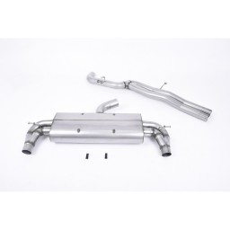 Milltek Sport Audi RS3 8V Sportback Cat-back Non-Valved Non-Resonated