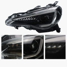 VLAND LED DRL do GT86 FT86 BRZ FRS ZN6 2012-2019 przednie światło, ze wskaźnikiem sekwencyjnym