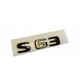 Emblemat tył  S63
