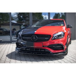 SPLITTER PRZEDNI V.1 MERCEDES-BENZ A45 AERO W176 FACELIFT