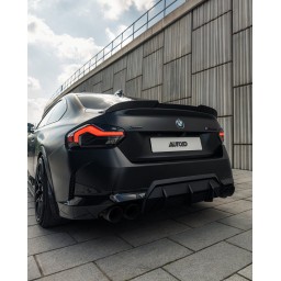 BMW M2 G87, 2 SERIES & M240I G42 PRE-PREG CARBON FIBRE ID-01 REAR SPOILER BY TRE (2021+)