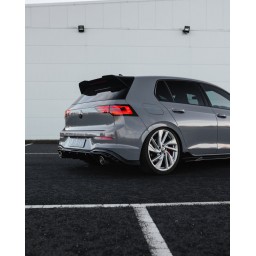 TYLNY DYFUZOR VW GOLF GTI MK8 EVO-1 GLOSS BLACK MARKI ZAERO (2020+)