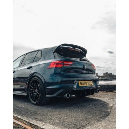 VW GOLF GTD I GTE, GOLF GTI I GOLF R MK8 SPOILER TYLNY CLUBSPORT W KOLORZE CZARNYM BŁYSZCZĄCYM (2019+)