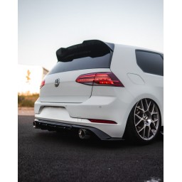 DYFUZOR TYLNY VW GOLF GTI MK7.5 EVO-1 GLOSS BLACK MARKI ZAERO (2017-2020)