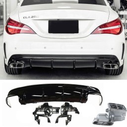 Dyfuzor + końcówki CLA 45 AMG Mercedesa CLA-Klasa C117 Również SB