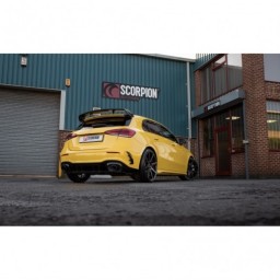 MERCEDES A35 AMG GPF Back Wydech Scorpio