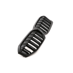 Atrapa chłodnicy BMW 3-Series G20 G21 LCI podwójna listwa błyszcząca czarna