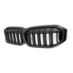 Atrapa chłodnicy BMW 3-Series G20 G21 LCI podwójna listwa błyszcząca czarna