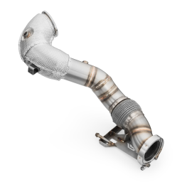 Downpipe AUDI RS3 8Y 2.5 TFSI z osłoną termiczną z Silencera