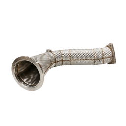 Downpipe Audi RS4 B9 RS5 F5 2.9 TFSI Heat Shield Downpipe Audi RS4 B9 RS5 F5 2.9 TFSI Heat Shield DECAT