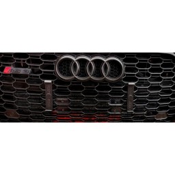 Uchwyt rejestracja Audi Skoda Ford Mazda Uniwersalny w Oczka grilla