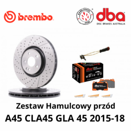 Komplet przód Brembo + DBA XP AMG 45 Zestaw